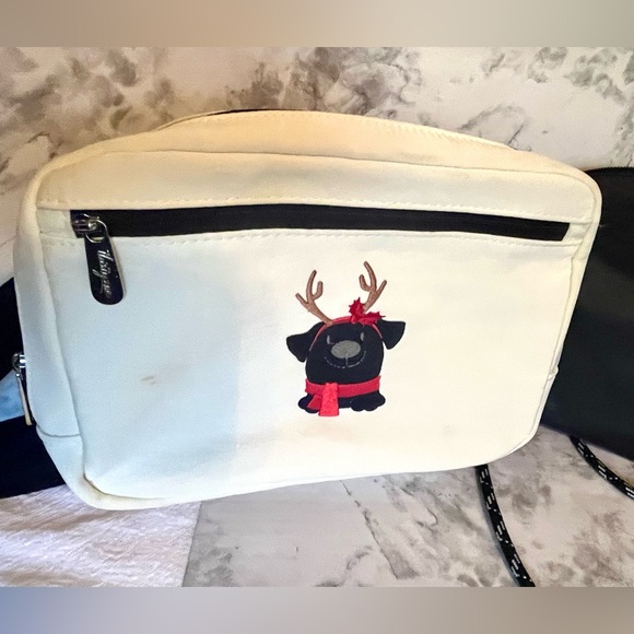 Thirty One Purses - Classic Sling Bag and All Zipped Up Crossbody  Holiday Chris - Picture 3 of 4